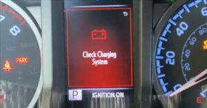 Causes for Toyota Check Charging System Error Message – BackYardMechanic